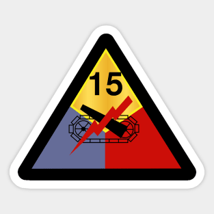 15th Armored Division wo Txt Sticker